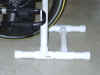 PVC Stand from side
