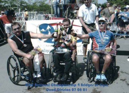 Left - Andy Barker, Center - Dwayne Sanders, Right - Jim Harlan