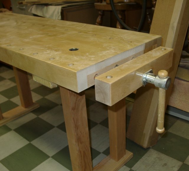 Woodworking Bench Vise Plans