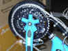 Closeup of Chainrings