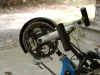 side shot with extensions on cranks