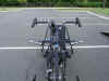 Cranks up showing longer "T" bar I welded up
