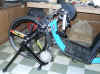 Front wheel shot on Trainer