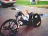 Andy's Nephew on his Hall's Cycle